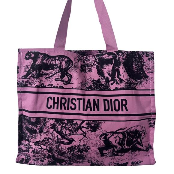 NWT Christian Dior Dioriviera Tote – Pink & Black Limited Edition - Picture 1 of 5
